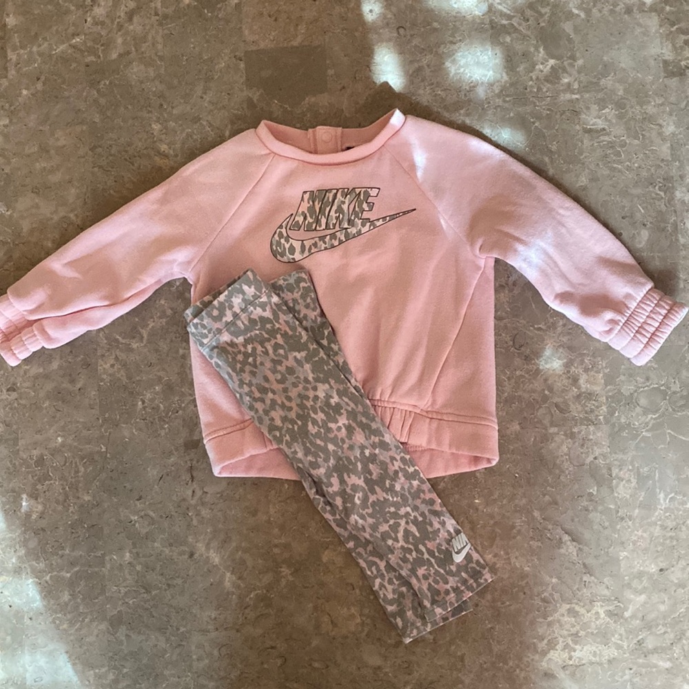 Toddler Girl Nike Sweatshirt Set